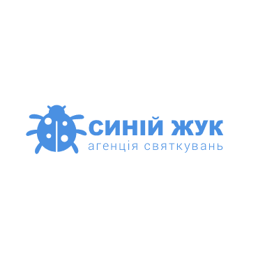 Логотип агентства праздников «Синий Жук»