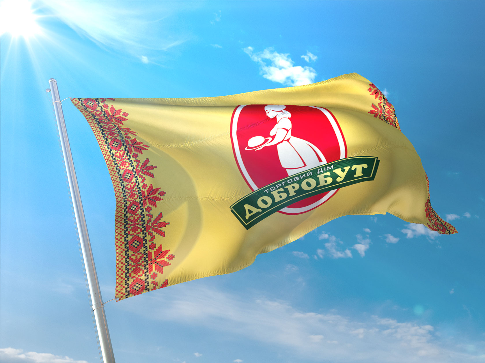 Флаг ТД «Добробут»