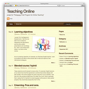 Сайт онлайн обучения