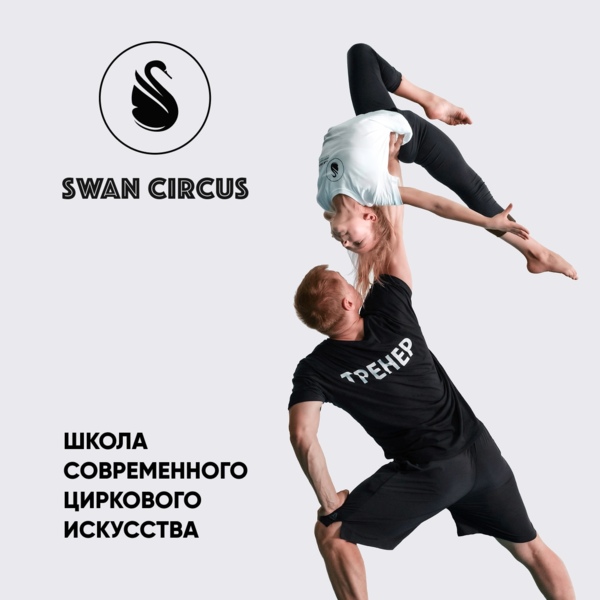 Сайт школы циркового искусства Swan Circus